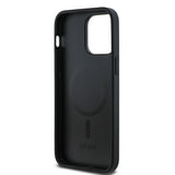 Apple iPhone 14 Pro Max Kılıf DKNY Orjinal Lisanslı M-safe Şarj Özellikli 3D Yazılı Grid Pattern Kapak