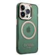 Apple iPhone 14 Pro Max Kılıf GUESS M-safe Şarj Özellikli Airbagli Dizayn Kapak