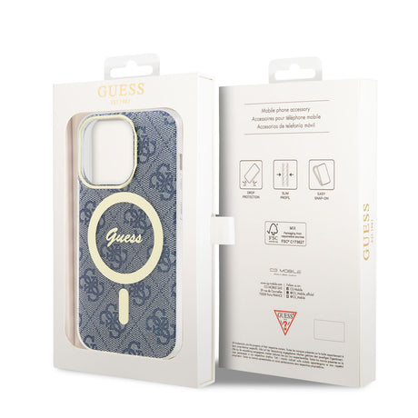 Apple iPhone 14 Pro Max Kılıf GUESS M-safe Şarj Özellikli Kapak