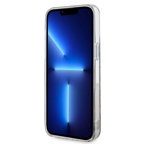 Apple iPhone 14 Pro Max Kılıf GUESS M-safe Şarj Özellikli Leopar Desenli Kapak