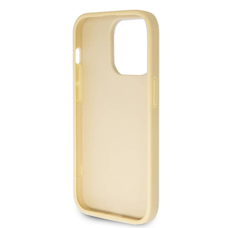 Apple iPhone 14 Pro Max Kılıf Guess Orjinal Lisanslı 4G Büyük Metal Logolu Glitter Kapak