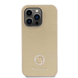Apple iPhone 14 Pro Max Kılıf Guess Orjinal Lisanslı Deri 4G Metal Logo Strass Kapak
