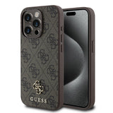 Apple iPhone 14 Pro Max Kılıf Guess Orjinal Lisanslı M-safe Şarj Özellikli Small 4G Classic Kapak