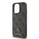 Apple iPhone 14 Pro Max Kılıf Guess Orjinal Lisanslı M-safe Şarj Özellikli Small 4G Classic Kapak