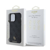 Apple iPhone 14 Pro Max Kılıf Guess Orjinal Lisanslı M-safe Şarj Özellikli Small 4G Classic Kapak