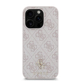 Apple iPhone 14 Pro Max Kılıf Guess Orjinal Lisanslı M-safe Şarj Özellikli Small 4G Classic Kapak