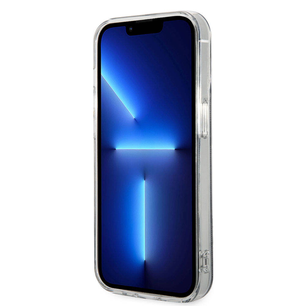 Apple iPhone 14 Pro Max Kılıf Guess Orjinal Lisanslı M-safe Şarj Özellikli Yazı Logolu 4G Desenli Kapak