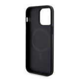 Apple iPhone 14 Pro Max Kılıf Guess Orjinal Lisanslı M-safe Şarj Özellikli Yazı Logolu 4G Desenli Kapak + Powerbank 5000mAh 2in1 Set