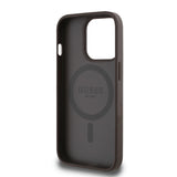 Apple iPhone 14 Pro Max Kılıf Guess Orjinal Lisanslı M-safe Şarj Özellikli Yazı Logolu Circle Classic Kapak