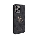 Apple iPhone 14 Pro Max Kılıf Guess Orjinal Lisanslı PU Deri 4G Büyük Metal Logolu Çapraz Vücut Askılı Kapak