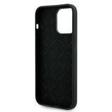 Apple iPhone 14 Pro Max Kılıf Guess Orjinal Lisanslı Yazı ve Taşlı 4G Logolu Silikon Kapak