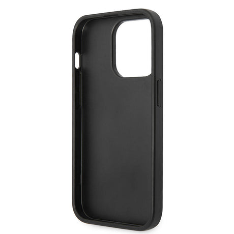 Apple iPhone 14 Pro Max Kılıf GUESS PU Deri Büyük Metal Logo Dizaynlı Kapak
