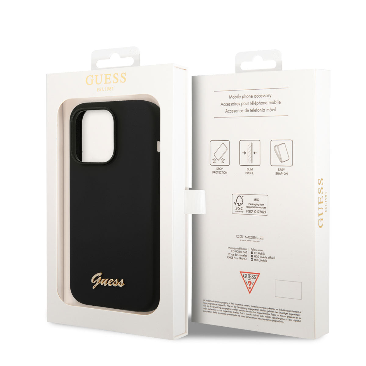Apple iPhone 14 Pro Max Kılıf GUESS Silikon Kapak