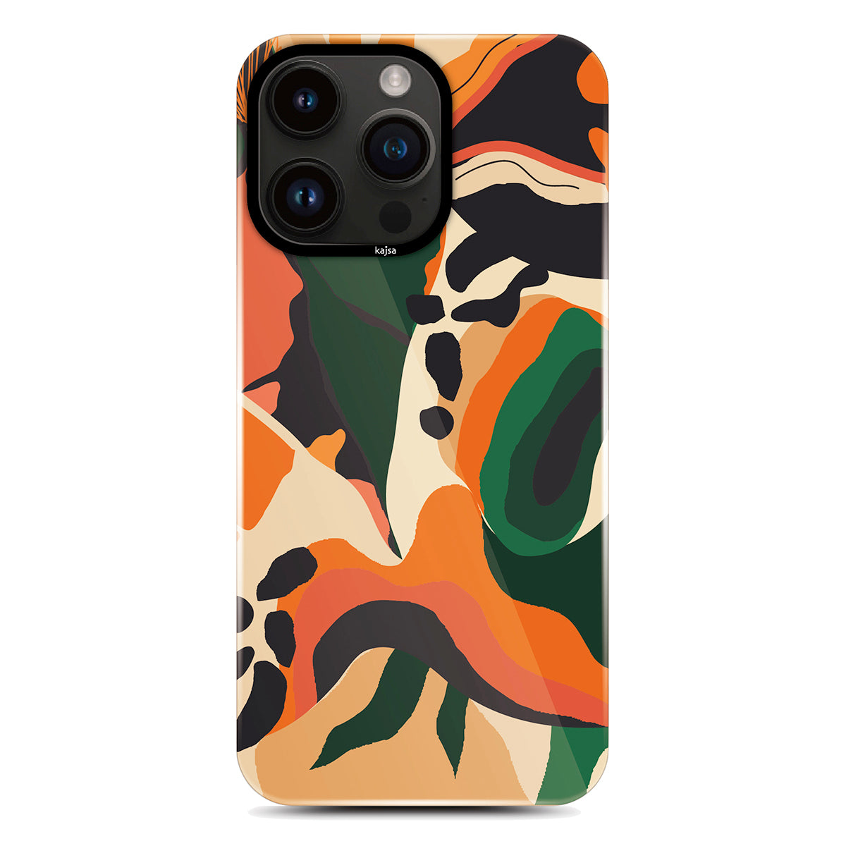 Apple iPhone 14 Pro Max Kılıf HD Desenli Kajsa Shield Plus Flower Graphic Serisi Kapak