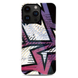 Apple iPhone 14 Pro Max Kılıf HD Desenli Kajsa Shield Plus Grafiti Serisi Kapak