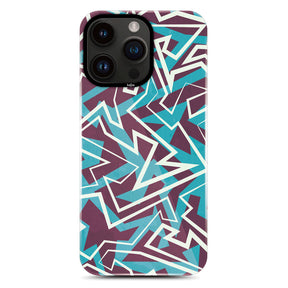 Apple iPhone 14 Pro Max Kılıf HD Desenli Kajsa Shield Plus Grafiti Serisi Kapak