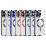 Apple iPhone 14 Pro Max Kılıf Kamera Korumalı M-safe Wireless Şarj Özellikli Zore Demre Kapak
