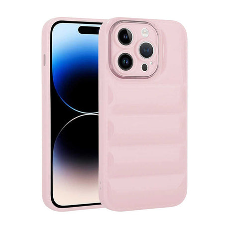 Apple iPhone 14 Pro Max Kılıf Kamera Korumalı Parlak Airbag'li Zore Galya Kapak