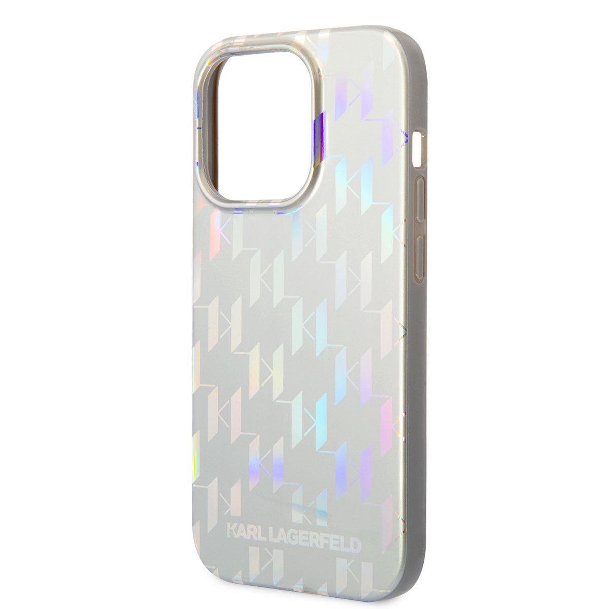 Apple iPhone 14 Pro Max Kılıf Karl Lagerfeld Hologram Dizayn Kapak