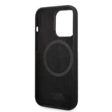 Apple iPhone 14 Pro Max Kılıf Karl Lagerfeld M-safe Şarj Özellikli Silikon Karl Dizayn Kapak