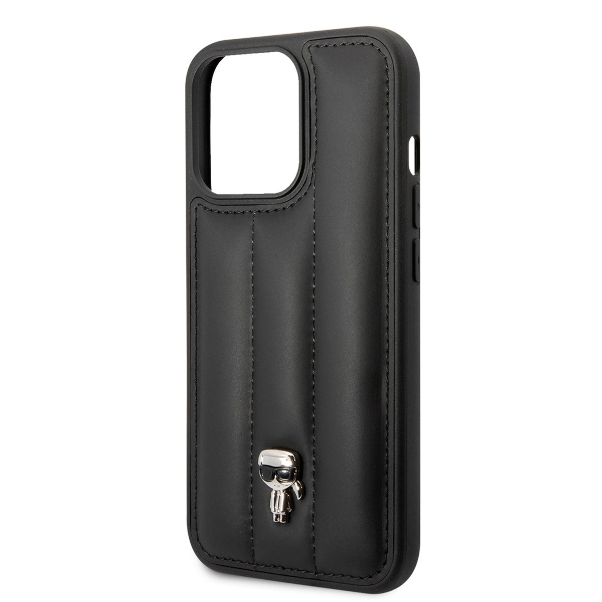 Apple iPhone 14 Pro Max Kılıf Karl Lagerfeld Nylon Puffy Airbag Karl Dizayn Kapak
