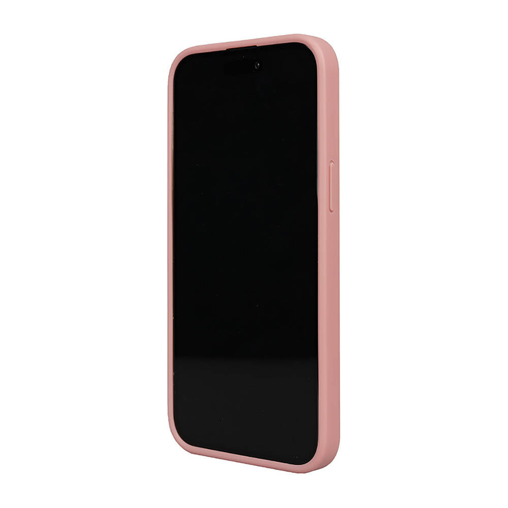 Apple iPhone 14 Pro Max Kılıf Karl Lagerfeld Orjinal Lisanslı 3D KL Yazılı Tüylü Arka Yüzey Saffiano Rhinestones Kapak