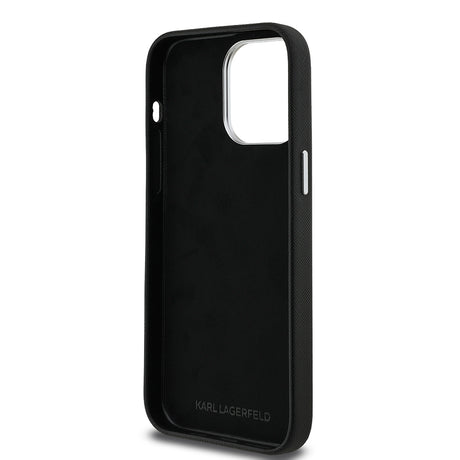 Apple iPhone 14 Pro Max Kılıf Karl Lagerfeld Orjinal Lisanslı K&C Heads Pin Kapak