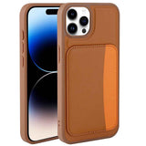 Apple iPhone 14 Pro Max Kılıf Kartlıklı Zore X-Kart Silikon Kapak