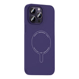 Apple iPhone 14 Pro Max Kılıf M-Safe Şarj Özellikli Kamera Korumalı Zore Elio Sert PC Kapak