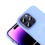 Apple iPhone 14 Pro Max Kılıf M-Safe Şarj Özellikli Kamera Korumalı Zore Elio Sert PC Kapak