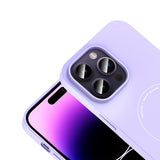 Apple iPhone 14 Pro Max Kılıf M-Safe Şarj Özellikli Kamera Korumalı Zore Elio Sert PC Kapak