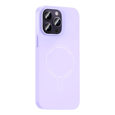 Apple iPhone 14 Pro Max Kılıf M-Safe Şarj Özellikli Kamera Korumalı Zore Elio Sert PC Kapak