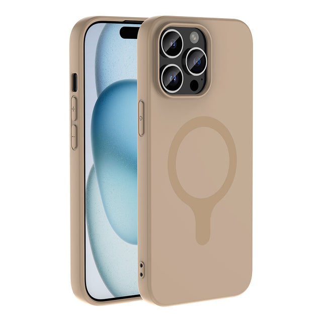 Apple iPhone 14 Pro Max Kılıf M-Safe Şarj Özellikli Zore Aris Silikon Kapak