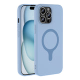 Apple iPhone 14 Pro Max Kılıf M-Safe Şarj Özellikli Zore Aris Silikon Kapak