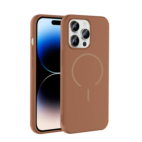 Apple iPhone 14 Pro Max Kılıf M-safe Şarj Özellikli Zore Meta Kapak