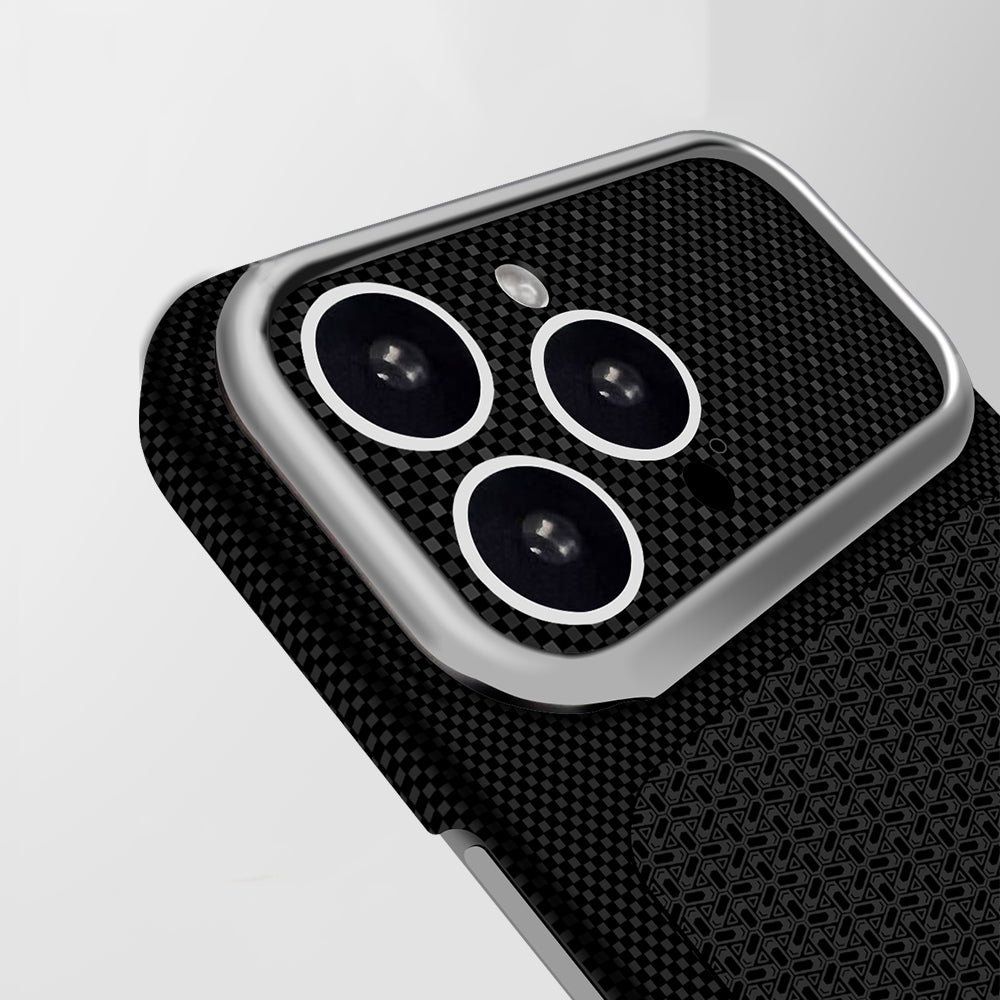 Apple iPhone 14 Pro Max Kılıf M-Safe Şarj Özellikli Zore Paris Nexel Sert PC Kapak
