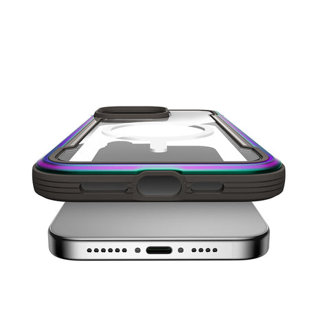 Apple iPhone 14 Pro Max Kılıf M-safe Şarj Özellikli Airbagli Raptic Shield Serisi Şeffaf Arka Yüzey Kapak