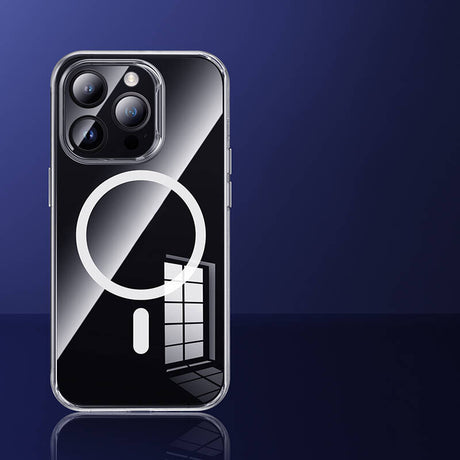 Apple iPhone 14 Pro Max Kılıf M-safe Şarj Özellikli Benks 1.8mm Ultra İnce Şeffaf Kapak