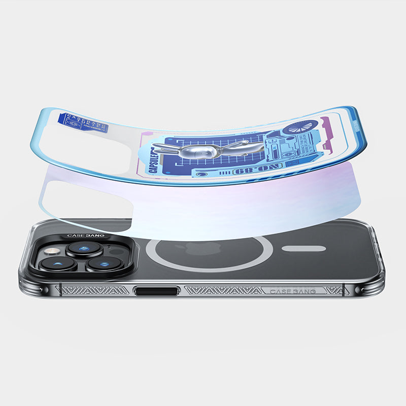 Apple iPhone 14 Pro Max Kılıf M-safe Şarj Özellikli Benks Casebang Rabbit Kapak