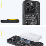 Apple iPhone 14 Pro Max Kılıf M-safe Şarj Özellikli Benks City Serisi Kapak