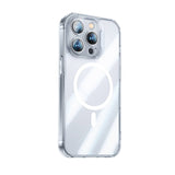 Apple iPhone 14 Pro Max Kılıf M-safe Şarj Özellikli Benks Magnetic Shiny Glass Serisi Kapak
