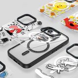 Apple iPhone 14 Pro Max Kılıf M-safe Şarj Özellikli Casebang Body Frame Kapak