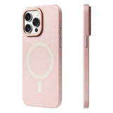 Apple iPhone 14 Pro Max Kılıf M-safe Şarj Özellikli Çizilmeye ve Aşınmaya Dayanıklı Youngkit Velvet Serisi Kapak