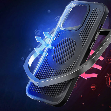Apple iPhone 14 Pro Max Kılıf M-safe Şarj Özellikli Düşme Dirençli Soğutucu Benks Biliz Kapak