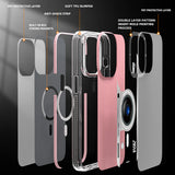 Apple iPhone 14 Pro Max Kılıf M-safe Şarj Özellikli Lens Figürlü YoungKit Art Film Serisi Kapak