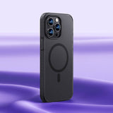 Apple iPhone 14 Pro Max Kılıf M-safe Şarj Özellikli Mat Arka Yüzey Benks Drop Resistance Kapak