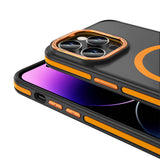 Apple iPhone 14 Pro Max Kılıf M-safe Şarj Özellikli Mat Görünümlü Zore Ant Kapak