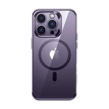 Apple iPhone 14 Pro Max Kılıf M-safe Şarj Özellikli Premium Cam Arka Yüzey Benks Electroplated Kapak