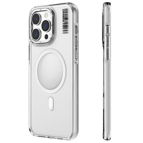 Apple iPhone 14 Pro Max Kılıf M-safe Şarj Özellikli Şeffaf Youngkit Crystal Shield Serisi Kapak