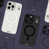 Apple iPhone 14 Pro Max Kılıf M-safe Şarj Özellikli Standlı YoungKit Hermit Bracket Serisi Kapak